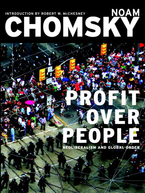 Title details for Profit Over People by Noam Chomsky - Available